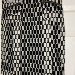 DVF Honeycomb pencil Skirt